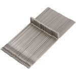 Lot de 50 aiguilles  tricoter professionnelles en acier pour machine  tricoter kr830, kr838 et kr850 ...