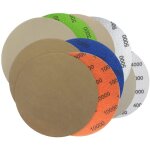 Lot de 50 disques abrasifs, papier abrasif rond, disques abrasifs auto - agrippants 125 mm, 3000 / 4000 ... Lot de 50 disques abrasifs, papier abrasif rond, disques abrasifs auto - agrippants 125 mm, 3000 / 4000 ...