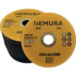 Lot de 50 disques � tron�onner 125mm pour le m�tal (125 x 1. 6 x 22. 2mm)