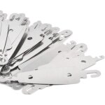 Lot de 50 enfile - aiguilles � coudre en acier inoxydable