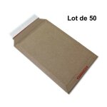 Lot de 50 enveloppes carton ultra résistantes (250 x 350 x 35 mm) protection inégalée Lot de 50 enveloppes carton ultra résistantes (250 x 350 x 35 mm) protection inégalée