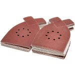 Lot de 50 feuilles de papier abrasif pour ponceuse black & decker ka220g ka230 mouse papier abrasif grain ...