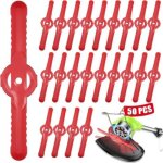 Lot de 50 lames de rechange pour t�te de coupe - bordures en plastique