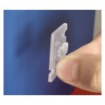Lot de 50 plaquettes de fixation pour filet avec adh�sif
