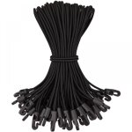 Lot de 50 tendeurs lastiques avec crochets, tendeurs en caoutchouc avec crochets pour bche de piscine ...