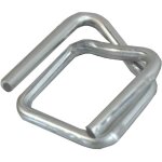 Lot de 500 boucles bc pour feuillard de cerclage 19 mm - qualit� pro - boucles autobloquantes en acier ...