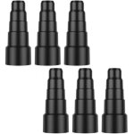 Lot de 6 adaptateur tuyau aspirateur universel 23 / 30 / 34 / 42 / 50mm adaptateur de tuyau d'aspirateur ...