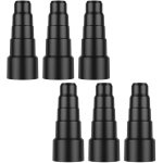 Lot de 6 adaptateur tuyau aspirateur universel 23 / 30 / 34 / 42 / 50mm adaptateur de tuyau d'aspirateur ...