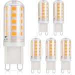Zvd - ampoule led g9 3w, 430lm, quivalen 40w halogne, blanc chaud 3000k, 220 - 240v, cri> 85, non - ...