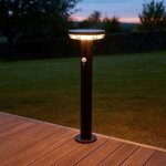 Lot de 6 bornes solaires miramar avec dtecteur de mouvements h50cm