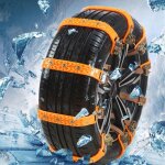 Lot de 6 cha�nes � neige universelles antid�rapantes pour voiture - pour suv, voiture, camionnette, etc ...