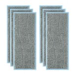 Lot de 6 chiffons de nettoyage pour robot serpillre irobot braava jet m6