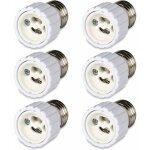 Lot de 6 convertisseurs de douille à baïonnette e27 vers douille gu10, 220 à 240 v [classe énergétique ... Lot de 6 convertisseurs de douille à baïonnette e27 vers douille gu10, 220 à 240 v [classe énergétique ...