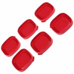 Lot de 6 couvercles (ss - 1530000653) yaourti�re seb