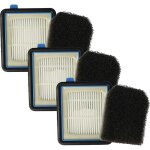 Lot de 6 filtres remplacement pour electrolux well q6 - 8 filter set pour aspirateur - filtre hepa, filtre ...