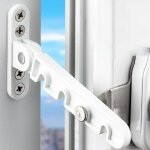 Lot de 6 loquets limiteurs de ch�ssis pour la s�curit� de la maison, la s�curit� des enfants, installation ...