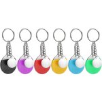 Lot de 6 mini porte - clés en forme de raquette de tennis de table, batte de ping - pong, porte - clés, ... Lot de 6 mini porte - clés en forme de raquette de tennis de table, batte de ping - pong, porte - clés, ...