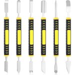 Lot de 6 petits leviers en m�tal pour r�paration d'appareils �lectrom�nagers pour t�l�phone portable, ...