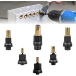 Lot de 6 pinces � �crou � riveter m3 m4 m5 m6 m8 m10 - riveteuse manuelle, �crous � sertir - outil de ...