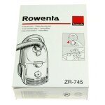 Lot de 6 sacs + 1 microfiltre pour aspirateur rowenta zr745