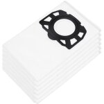 Lot de 6 sacs d'aspirateur, sacs filtrants en non - tiss� pour k�rcher wd4, wd5, wd6, mv 4, mv 5, mv ...
