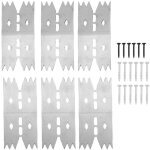 Lot de 6 serre - dalles pour �tabli, gabarit de maintien pour fraiseuses cnc, pour le planage de dalles, ...