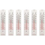 Memkey - lot de 6 thermomtres muraux pour intrieur ou extrieur