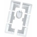 Lot de 7 supports de panneau solaire en abs blanc pour camping - car, toit plat, camping - car, camping ...