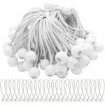 Lot de 75 cordons Élastiques avec boules sandow - idéal pour attacher chapiteaux, tentes, bannières et ... Lot de 75 cordons Élastiques avec boules sandow - idéal pour attacher chapiteaux, tentes, bannières et ...
