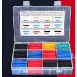 Lot de 750 gaines thermortractables tanches pour fixer et protger une varit de composants