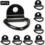 Lot de 8 anneaux d'arrimage robustes pour bateaux, camionnettes, camions, entrep�ts
