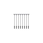 Kyf - lot de 8) eclairages led 35 lm solaire � planter id�al illumination de composition florale