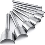 Lot de 8 emporte pi�ces en cuir pour loisirs cr�atifs, courroie, portefeuille, jardinage, bricolage, ...