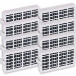 Lot de 8 filtre d�sodorisant pour r�frig�rateur whirlpool whirlpool - w10311524 raf1180, filtre � charbon ...