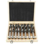 Lot de 8 forets h�lico�daux hss, meche metal foret acier, jeu de forets hss � tige, coffrets de forets ...