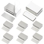 Lot de 8 loquets magn�tiques auto - adh�sifs pour porte d'armoire, mise � jour de la boucle de porte ...