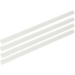 Lot de 8 pailles transparentes et r�employables en plastique 20 cm fackelmann bar concept