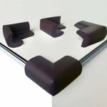 [lot de 8]protection coin de table, mousse souple protection angle s�curit� b�b� angle droit anti - chocs ...