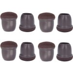 Lot de 8 prot�ge - pieds de chaise, table, lit, meubles, coussinets souples et �lastiques, taille moyenne, ...