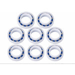 Lot de 8 roulements  billes adaptables pour roue de polaris 280 180 robot nettoyeur de piscine c60 c ...