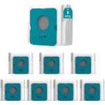 Lot de 8 sacs d'aspirateur pour samsung bespoke jet pro extra / complete extra, grande capacit�, 2, 7 ...