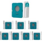 Lot de 8 sacs d'aspirateur pour samsung bespoke jet pro extra / complete extra, grande capacit�, 2, 7 ...
