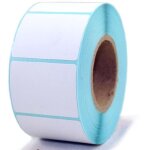 Lot de 800 �tiquettes autocollantes blanches 60 mm x 30 mm pour bocaux de cong�lation imprimantes