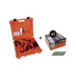 Lot cloueur autonome im90xi + 1 pack de clous crants 2. 8x70mm