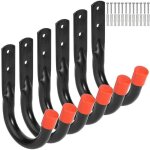 Lot de crochets de rangement de garage robustes, support mural universel, support mural en u, crochet ...