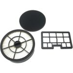 Lot de filtres compatible avec singer svct 4020 aspirateur - 3x filtres de rechange - vhbw