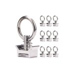 Einemgeld - lot of 10 pions simples avec anneau 1000 kg pions d'arrimage aéro pour rail d'arrimage aéronautiqu ... Einemgeld - lot of 10 pions simples avec anneau 1000 kg pions d'arrimage aéro pour rail d'arrimage aéronautiqu ...