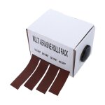 Lot de rouleaux de papier abrasif multi - abrasif, grain 150, 240, 320, 400 avec distributeur, rouleau ... Lot de rouleaux de papier abrasif multi - abrasif, grain 150, 240, 320, 400 avec distributeur, rouleau ...