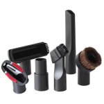 Lot de six t�tes d?aspiration pp deux - en - un pour aspirateur, compatible avec philips midea (diam�tre ...