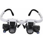 Loupe bandeau réglable avec lumière led 8x 15x 23x loupe lunettes lunettes binoculaires loupe mains libres ... Loupe bandeau réglable avec lumière led 8x 15x 23x loupe lunettes lunettes binoculaires loupe mains libres ...
